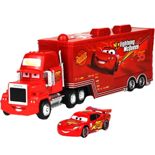 Mack Lightning McQueen King Cruz Container Pixar Cars Truck Toys Blue
