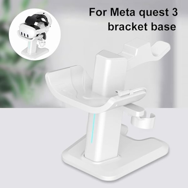 VR Laddstation/Meta Quest 3 för Quest 3 Touch Controller Laddningsdocka Stand Kit
