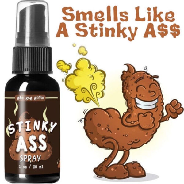 Liquid Fart Spray Can Stink Bomb Crap Gag Prank Toy Joke A