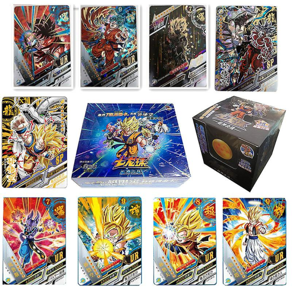 100 st/kartong Seven Dragon Ball Samlarkort, Spelkort
