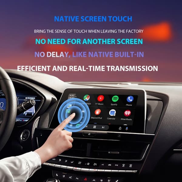 2-in-1 langaton CarPlay ja Android Auto -sovitin