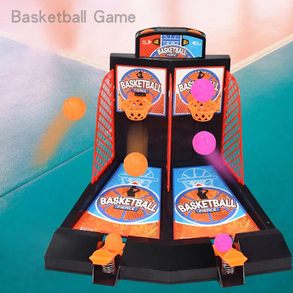 Basketboll leksak, basketboll brädspel basketboll skytte spel för barn, vuxna, sport tillbehör