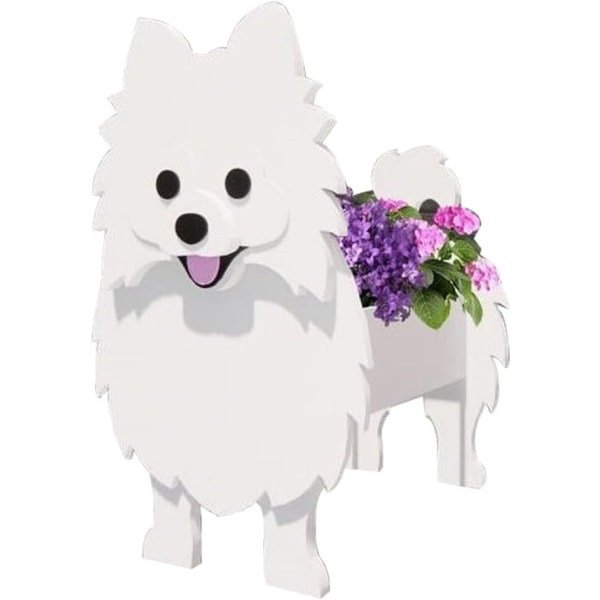 Hund blomkruka blomkruka, hund form blomkruka present växt behållare hållare B