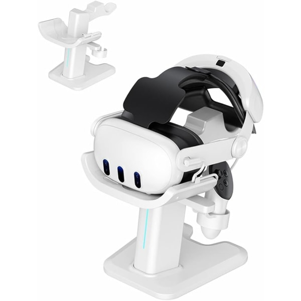 VR Laddstation/Meta Quest 3 för Quest 3 Touch Controller Laddningsdocka Stand Kit