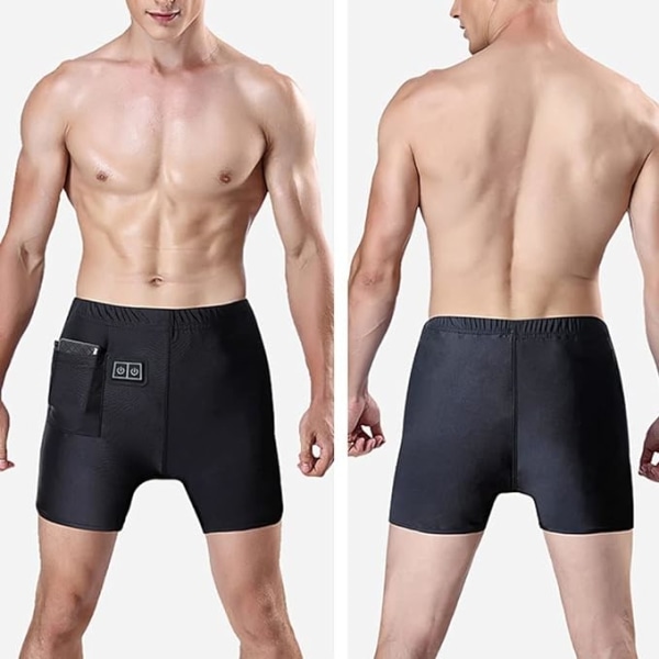 Uppvärmda byxor för män och kvinnor, elektriska uppvärmda underkläder