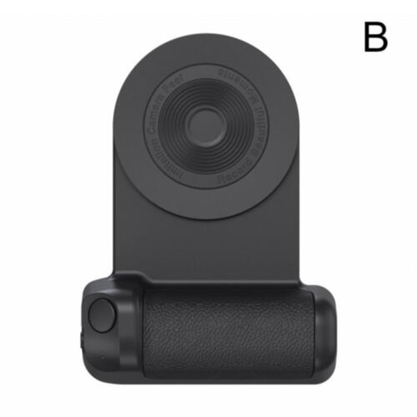 Bluetooth Telefon Kamera Slutare Hand Grip Hållare För Mobiltelefon black