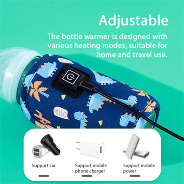 Baby USB Portabelt automatiskt cover Blue