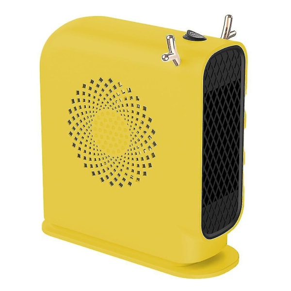 Bärbar Space Heater, Antler Micro Space Heater Fläkt Yellow