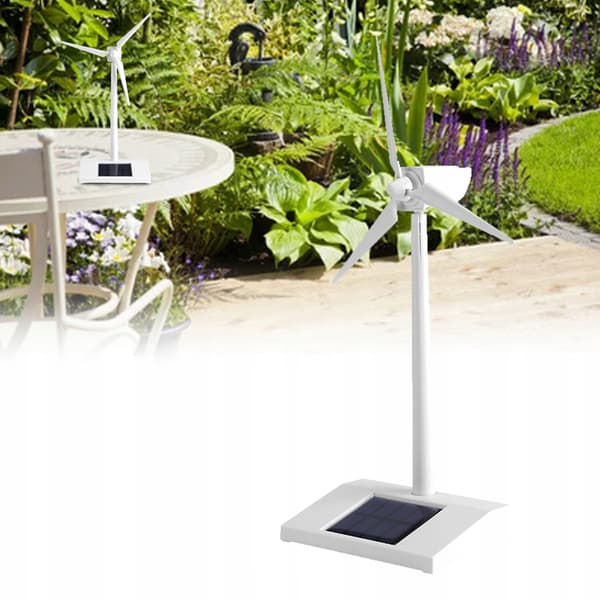 Solcelle vindmølle model