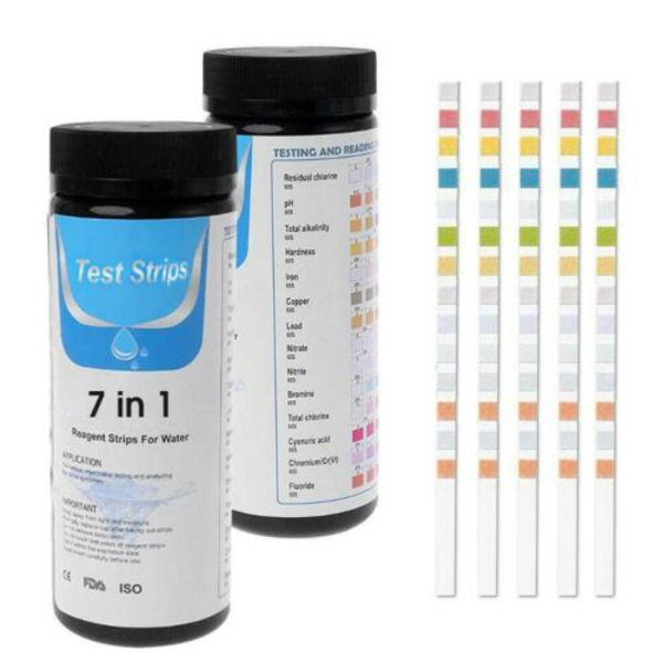 Ph Test Kit ~ 50 testremsor ~ Tropical Fish Tank Water Tester 50PCS