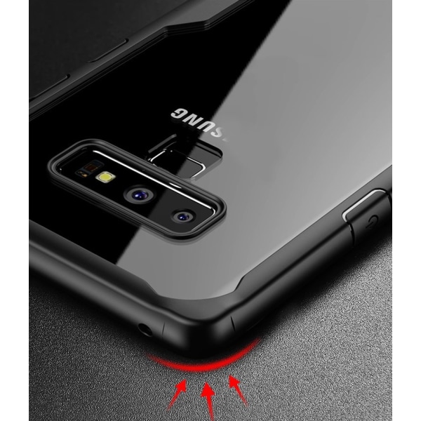Samsung Galaxy Note 9 - iPaky Gel putoamista estävä suojakotelo Transparent