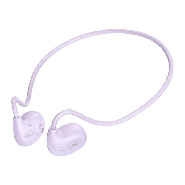 Bluetooth Bone Conduction Trådlös Handsfree hörlurar XO -Lila Lila