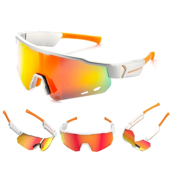 Bluetooth solbriller UV400 med høretelefoner til musik og opkald Multicolor