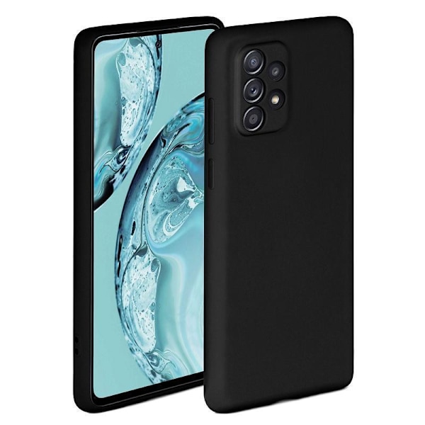 Samsung Galaxy A04s - Matt TPU Mjuk Skal - Svart Svart