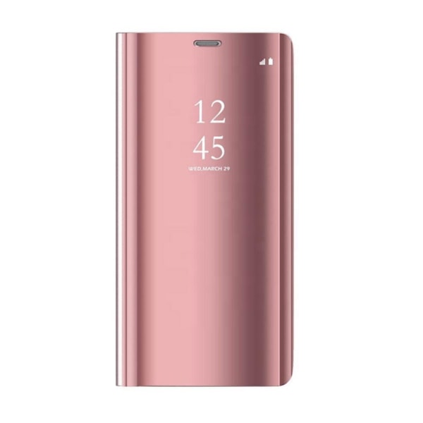 Redmi Note 9 Pro / Redmi Note 9S - Smart Clear View -kotelo - Vaaleanpunainen Pink
