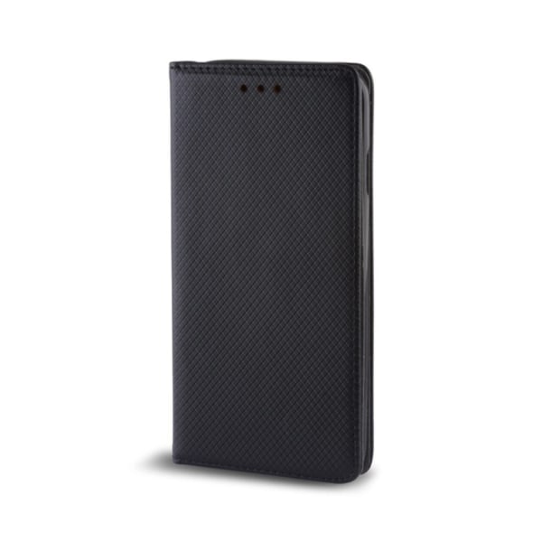 Nokia 7 (2017) - Smart Magnet Case Mobilpung - Sort Black