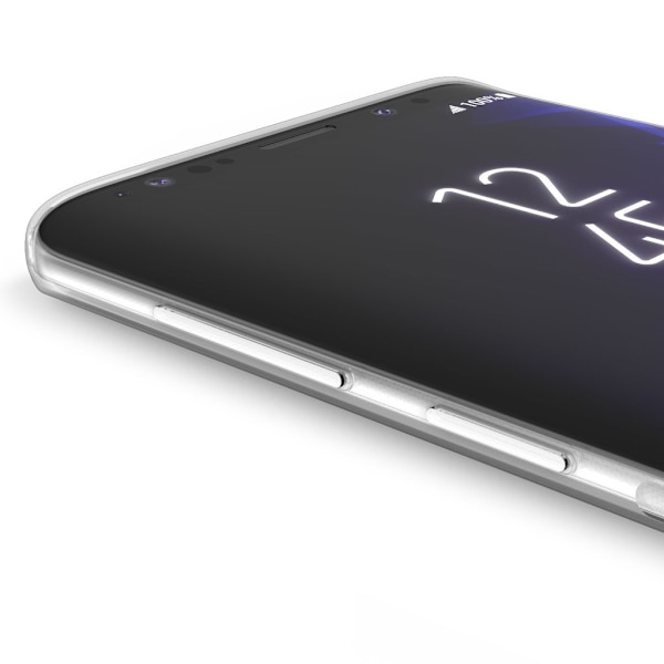 Samsung Galaxy S9 - Caseflex Elegant Bakstycket - Angry Cat Vit