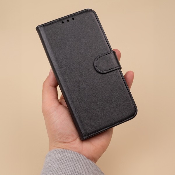Xiaomi Redmi 13C - Smart Classic -mobiililompakko, musta Black