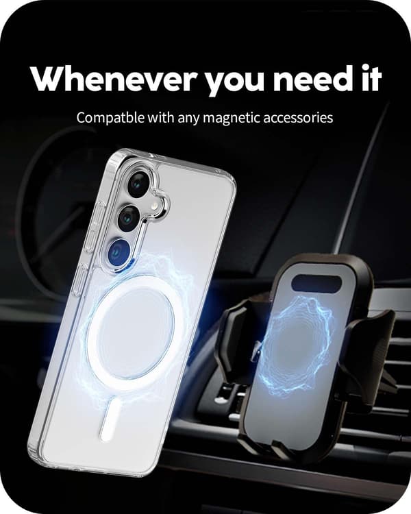 iPhone 18 Pro Max / 17 Pro Max - MagSafe-kompatibelt Mercury Jell Hard Skal Transparent