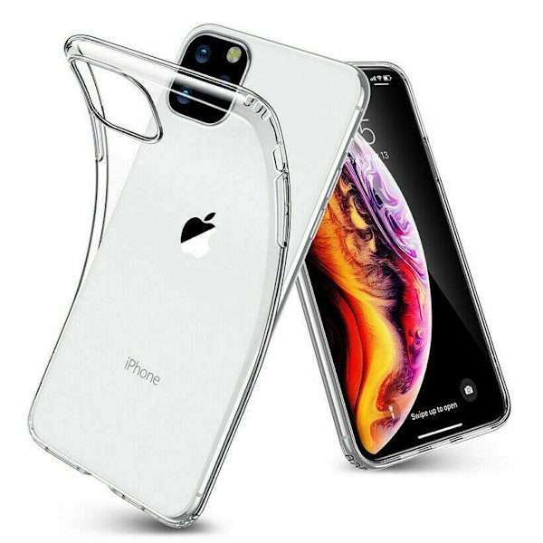 iPhone 12 PRO MAX - Transparent 1,8 mm Mjuk Skal Transparent