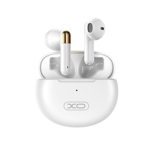 TWS Airpods BT 5.1 Bluetooth Hörlurar med laddbox XO - Vit Vit