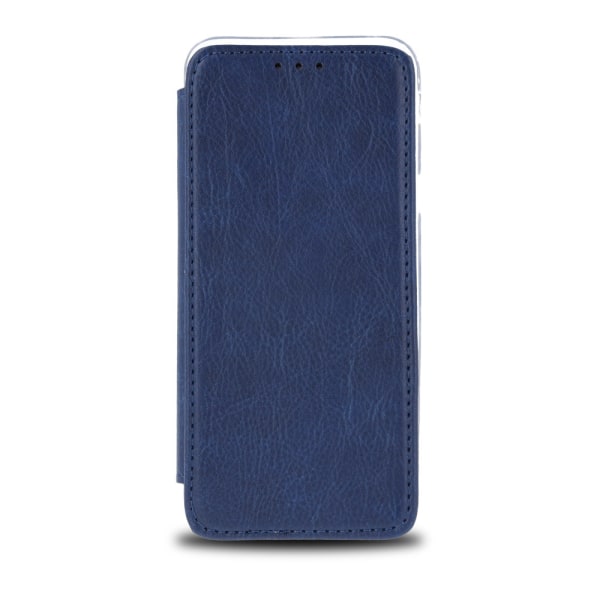 Samsung Galaxy J6 Plus - Smart Prime Mobilplånbok - Marinblå Blå