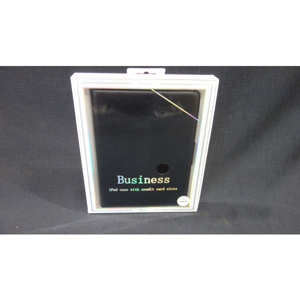 iPad Air-1 - Business Edition læder pungetui i topkvalitet Black
