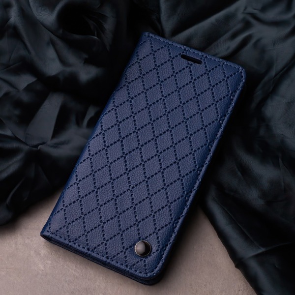 iPhone 15 - Smart Caro Mobile lompakko Laivastonsininen Marine blue