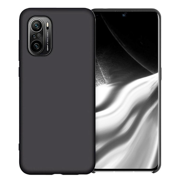 Xiaomi Mi 11i / Poco F3 / Poco F3 Pro - Matt TPU Mjuk Skal - Svart Svart