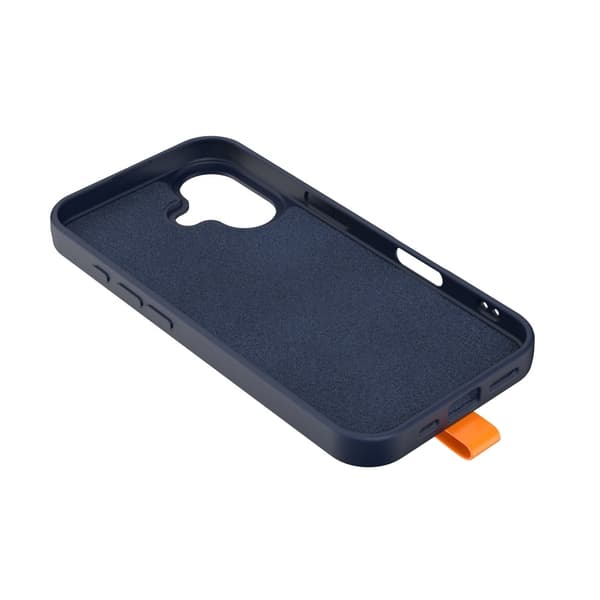 Loop Thin Mag skal För iPhone 17 - MagSafe med fingerhållare Mörkblå Dark blue