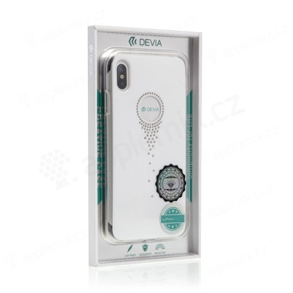 iPhone XR - DEVIA Angel Tears Series TPU Cover - Vit Transparent