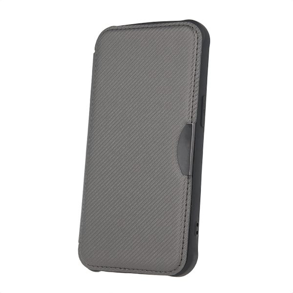 iPhone 16 Pro Max - Smart Carbon Mobilplånbok Silver Silver