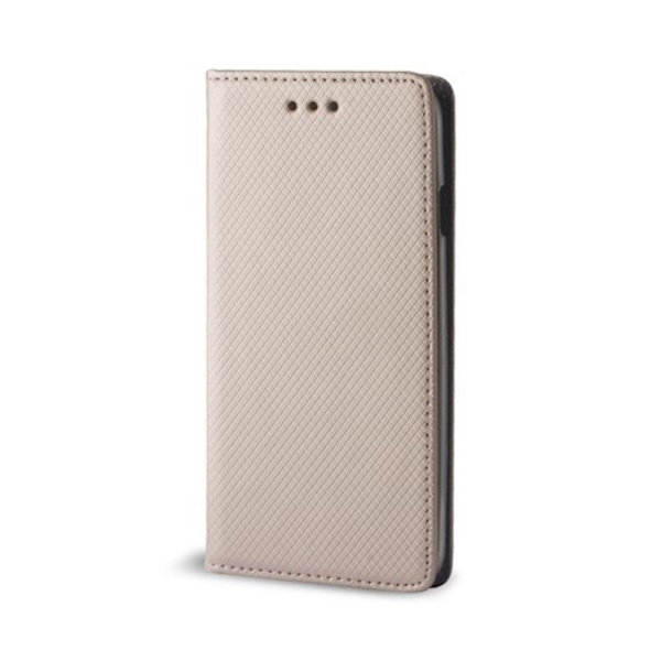 iPhone 11 Pro Max - Smart Magnet Flip Case Mobilplånbok - Guld Guld