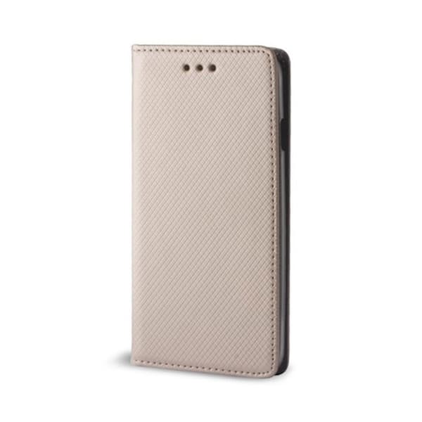 iPhone 11 Pro - Smart Magnet Flip Case Mobilplånbok - Guld Guld