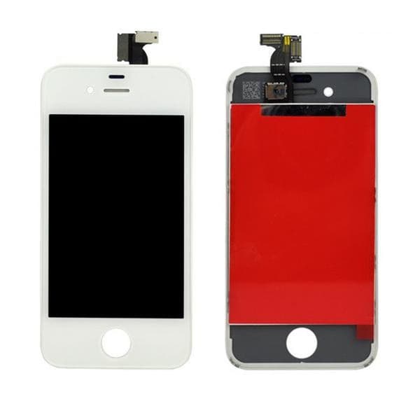 iPhone 4 LCD Skärm Digitizer Replacement - Vit Vit