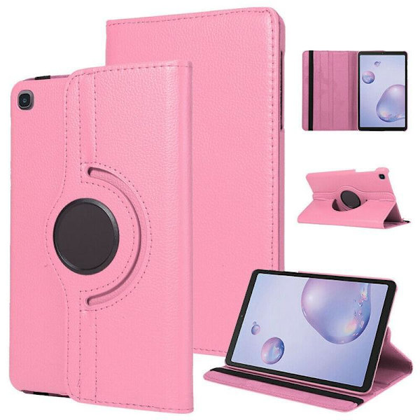 Samsung Galaxy Tab A8 10.5" - Fodral 360° Roterbar - Rosa Rosa