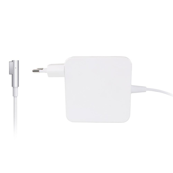 Laddare till Apple MacBook - Magsafe 60W (L-kontakt), 1.7m Vit