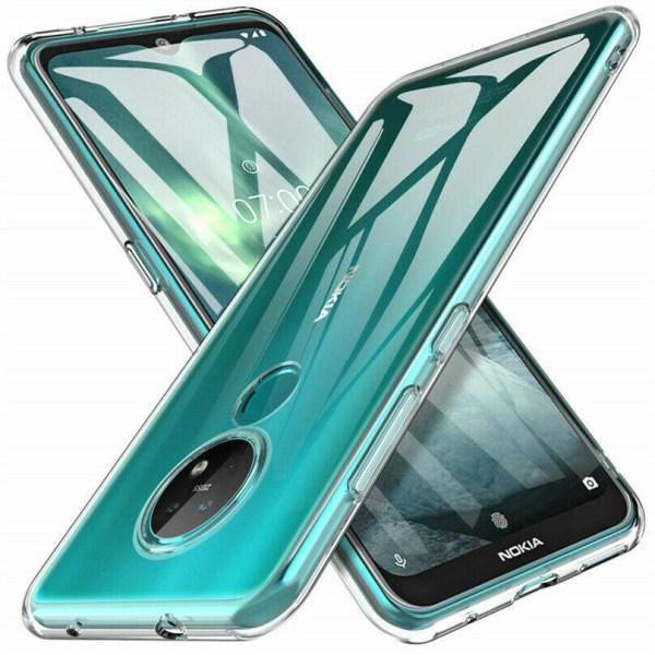 Nokia 7.2 / Nokia 6.2 - Transparent Slim Skal Transparent