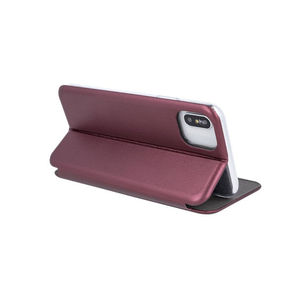 iPhone 14 Pro Max - Smart Diva Mobilplånbok - vinröd Wine red
