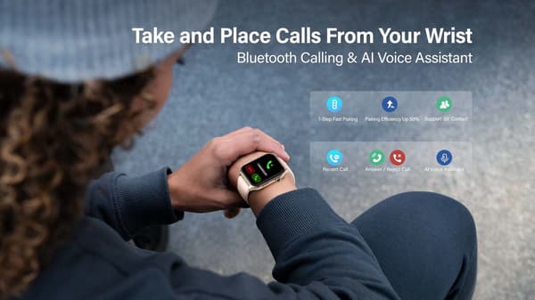 Riversong Smartklocka Motive 9 Bluetooth-Samtal AMOLED 1,96" Space Gray Grey