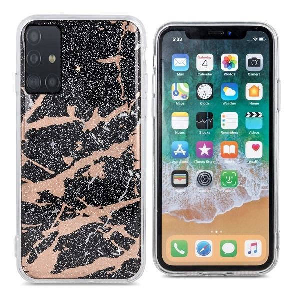 Samsung Galaxy S20 Plus  - Trendy Marmur Skal - Svart Svart