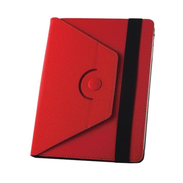360-Rotational Universal Flip Case til 9-10,2" tabletter Rö Red