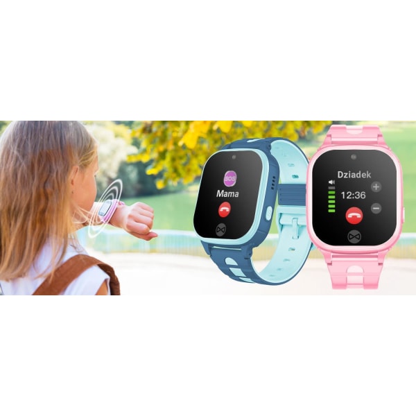 Forever See Me GPS WiFi Smartklocka för Barn KW-310 - Rosa Pink