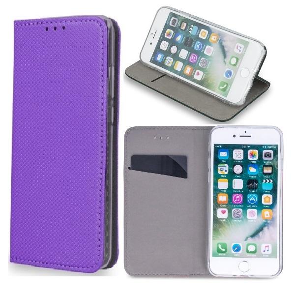 Samsung Galaxy J6 Plus - Smart Magnet -mobiililompakko - violetti Purple