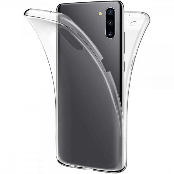 Samsung Galaxy Note 10 - 360 Full Body Transparent Gel Cover Transparent