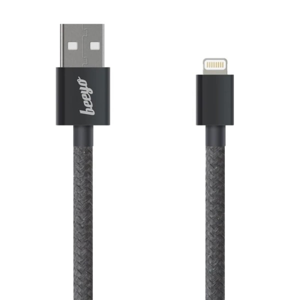 iPhone Hurtig opladning Lightning kabel til iPhone / iPad - Sort Black