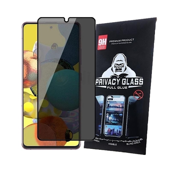 Samsung Galaxy S25 Ultra - Privacy Helskärm Härdat Glas Transparent