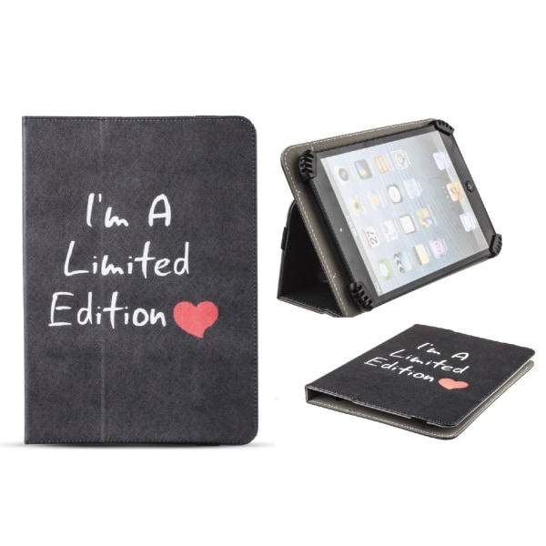Universal Flip Case til 7"-8" tablets - Limited Edition Black