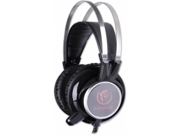 Spelhörlurar Rebeltec THUNDER Pro Gaming Headset Black
