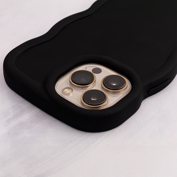 iPhone 11 - Candy Skyddande Mjuk Skal - Svart Svart